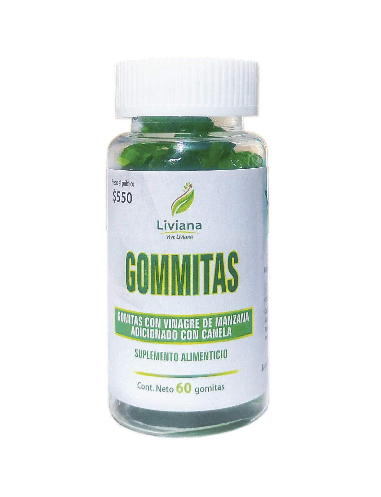 Gomitas de Vinagre de Manzana con Canela Liviana